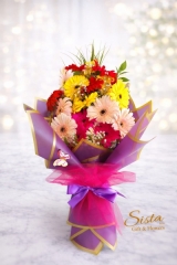 Çamköy Karışık Gerbera Buketi